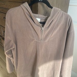 H&M quarter zip hoodie